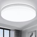 PLAFONIERA LED TONDA PLASTICA 48W 6500K LUCE CALDA ?30cm