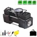 COMPRESSORE PNEUMATICO PORTATILE DOPPIO CILINDRO 12V 150PSI 85L/MIN