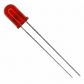 DIODO LED 3MM ROSSO 1,8/2VDC 20mA 400MCD
