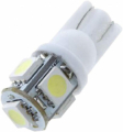 LAMPADINA LED T10 W5W 5SMD 12VDC 6000K