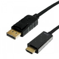 CAVO ADATTATORE DA DISPLAYPORT A HDMI 4K  3MT