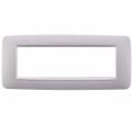 PLACCA BIANCA IN PLASTICA 7 POSTI 507 BTICINO LIVING