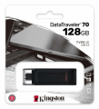 PENDRIVE CHIAVETTA USB TYPE-C 3.2 128GB DATATRAVELER KINGSTON