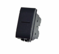 FRUTTO PULSANTE ASSIALE NERO 250VAC 16A BTICINO LIVING