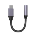 CAVO ADATTATORE CONVERTITORE DA USB TYPE-C A JACK 3,5mm FEMMINA