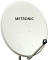 PARABOLA SATELLITARE 80CM METRONIC CON KIT DI MONTAGGIO