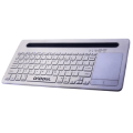 TASTIERA E TOUCHPAD WIRELESS BLUETOOTH IOS ANDROID PC MAC SMARTPHONE TABLET BIANCA