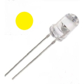 DIODO LED TRASPARENTE 5MM GIALLO INTERMITTENTE 1,8V-2VDC 20mA
