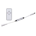 Mini Controller LED Dimmer con Radiocomando IR 12-24Vdc 4A Connettore 2,1x5,5mm