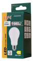 LAMPADA LED GOCCIA A60 E27 14W EQUIVALENTE 125W LUCE CALDA 3000K 1980lm FA310°