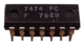 F-7474PC Fairchild Dual D Edge-Triggered Flip-Flop