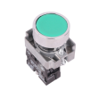 PULSANTE INDUSTRIALE  DA PANNELLO N.O. 10A 600V IP40 VERDE