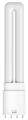 LAMPADA LED PL-L 4Pin 2G11 in Vetro, 8W, FA250°, 3000K, 220Vac, 1200LM, CRI80, 43,5*224mm, Classe D