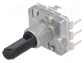 ENCODER ROTATIVO INCREMENTALE 24 PASSI 24imp/giro 16mm ALBERINO 12mm 5VDC 5mA