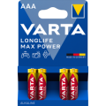 BATTERIA ALKALINA 1,5V AAA LONGLIFE VARTA