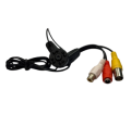 MICRO CAMERA AHD GRANDANGOLO INFRAROSSO BNC AUDIO RCA 12VDC