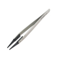 PINZETTA A MOLLE DRITTA ANTISTATICA DISSIPATIVA PUNTE MORBIDE ESD