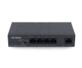 SWITCH POE+ 4 PORTE 10/100/1000MBPS +1 PORTA GIGABIT UPLINK MAX 60W NON GESTITO TVCC VLAN
