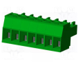 CONNETTORE MORSETTO SAURO EUROPLUG 90° INNESTO 2 POLI PASSO 0,5mm MASCHIO