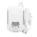 RILEVATORE GAS METANO + GPL CON CAVO DI COLLEGAMENTO A ELETTROVALVOLA 85dB 220VAC