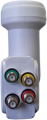 LNB UNIVERSALE A 4 USCITE HV-HV DIGIQUEST