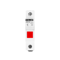 INDICATORE LUMINOSO MODULARE LED ROSSO 1P 230V