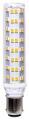 LAMPADA LED TUBOLARE T22 ST BA15D 8W 4000K 1000LM 220VAC 22*106mm