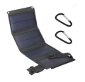 PANNELLO SOLARE PIEGHEVOLE 20W USB 5VDC NERO