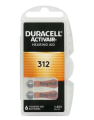 BATTERIA HEARING AID 312 MARRONE BLISTER 6PZ 1,45V PR41 DURACELL