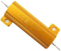RESISTENZA DI POTENZA CORAZZATA 50W 4OHM 5% TERMINALI ASSIALI A SALDARE