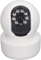 TELECAMERA WIFI DA INTERNO PTZ 3MP 2,4+5GHz MICROSD 64GB MAX APP SMART LIFE TUYA 5VDC