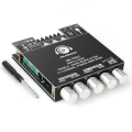 MODULO AMPLIFICATORE 2.1 BLUETOOTH 5.0 AUX 2x50W +100W 12-24VDC