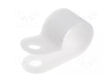 FASCETTE IN NYLON PER FISSAGGIO CAVI Ø12,8mm BIANCHE