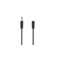 PROLUNGA AUDIO AUX JACK 3,5mm CONTATTI PLACCATI NICHEL NERO 10mt NEDIS