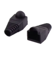 COPRICONNETTORE PER PLUG RJ45 6.2MM NERO