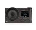 (copia) RADIOSVEGLIA FM DAB+ BLUETOOTH USB MP3 AUX RICARICABILE 5VDC 220VAC NERA THOMSON