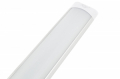 PLAFONIERA LED 30W WATT LUCE FREDDA 90CM SLIM SMD SOFFITTO 220V LAMPADA SILVER