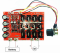 VARIATORE DI VELOCITA' PWM RC 10V-50V DC 60A 12V 24V 48VDC MAX 3000W 3KV