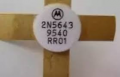 2N5590 transistor RF NPN SILICIO DI POTENZA MOTOROLA TO128