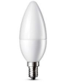 LAMPADA LED CANDELA 6W 220/240VCA E14  eq. 60w LUCE CALDA