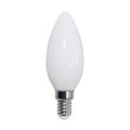 LAMPADA LED CANDELA SERIE FILAMENT MILKY, E14, 4W