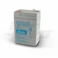 BATTERIA AL PIOMBO AGM 6V 4,5AH 47x70x105mm