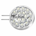 LAMPADINA G4 A 15 LED DIAMETRO 3MM BIANCO FREDDO 1,8W 12VDC 6000K